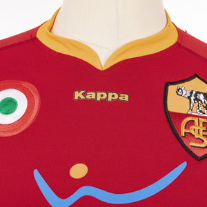 Maglia home ml Roma Kappa 2007/2008 Taddei 11  by KAPPA - Home (6)