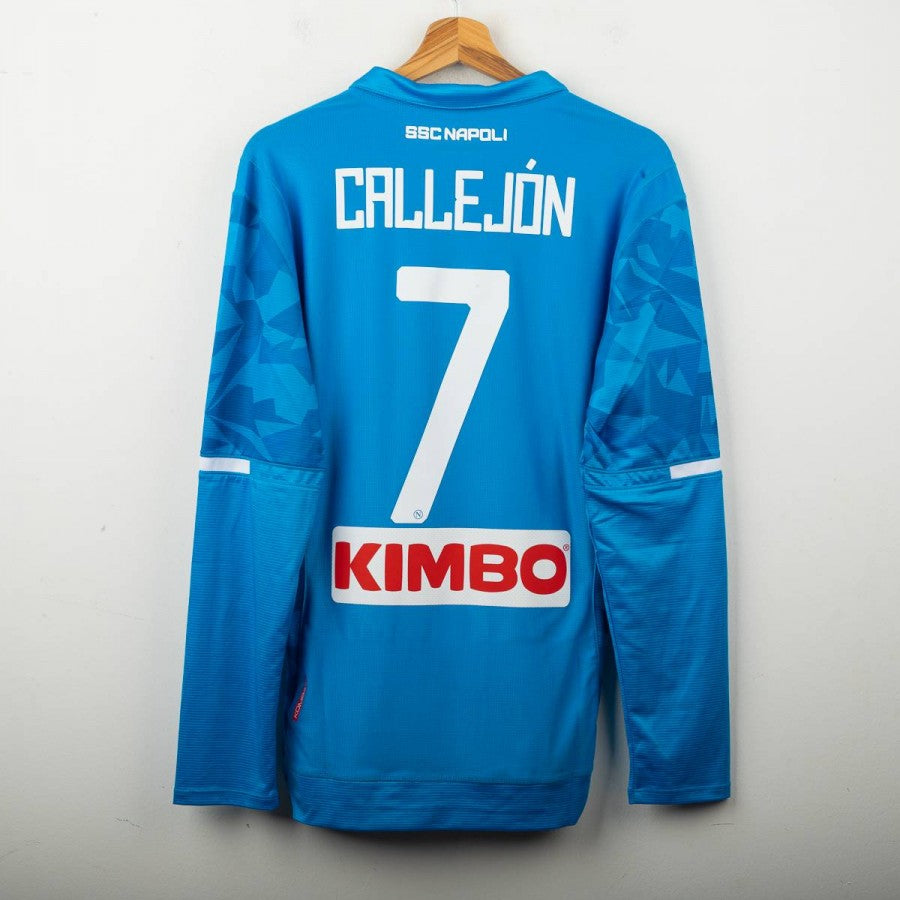 Maglia Home Napoli Kappa Callejon 7 ML 2018/2019 by KAPPA - Home