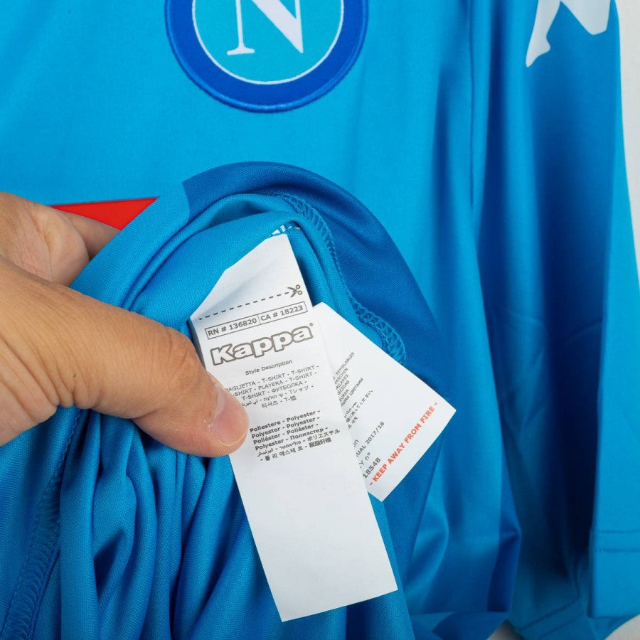 Maglia Home Napoli Kappa Hamsik 17 2017/2018 by KAPPA - Home (17)