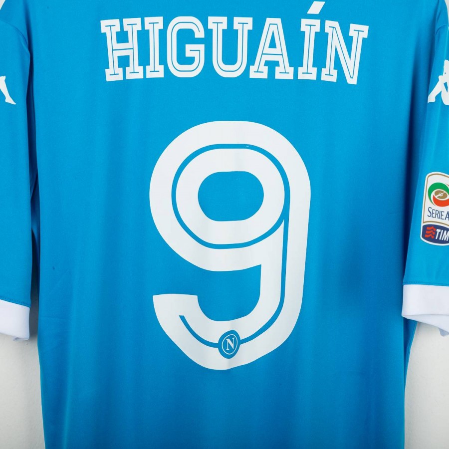 Maglia Home Napoli Kappa Higuain 9 2015/2016 by KAPPA - Home (5)