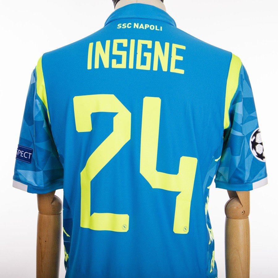 maglia home napoli kappa insigne 24 2018/2019   by KAPPA - Home (11)