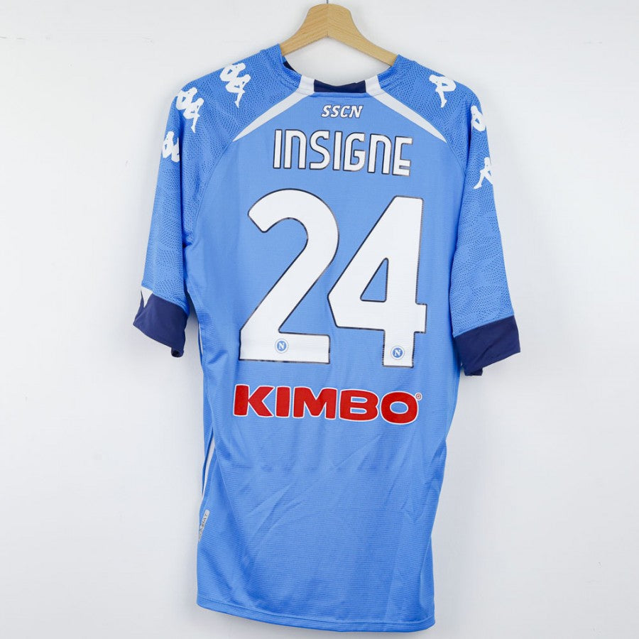 2020/2021 Napoli Kappa Home Jersey Insigne 24