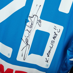 maglia home napoli kappa koulibaly 26 2018/2019 autografata by KAPPA - Home (7)