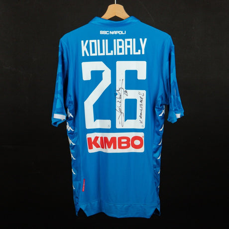 maglia home napoli kappa koulibaly 26 2018/2019 autografata by KAPPA - Home