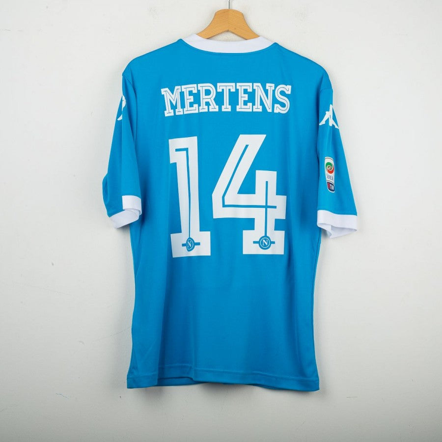 Napoli Kappa Home Shirt Mertens 14 2015/2016