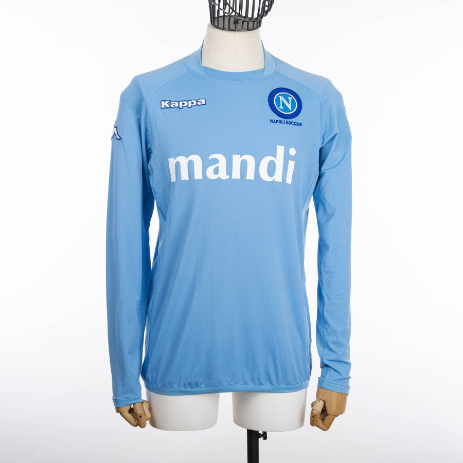 maglia home napoli soccer ml n10 2004/2005 by KAPPA - Home (2)