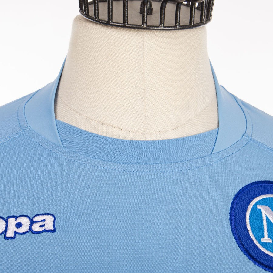maglia home napoli soccer ml n10 2004/2005 by KAPPA - Home (3)