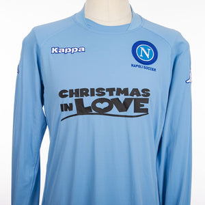 maglia home napoli soccer ml n7 2004/2005 by KAPPA - Home (11)