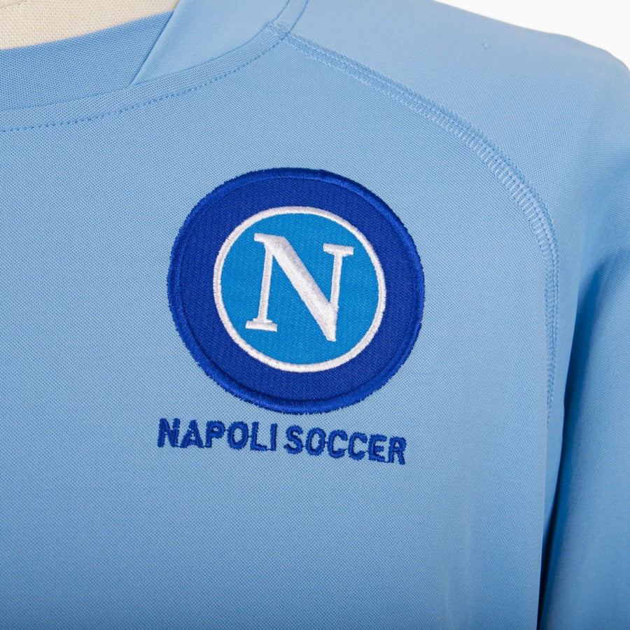 maglia home napoli soccer ml n7 2004/2005 by KAPPA - Home (3)
