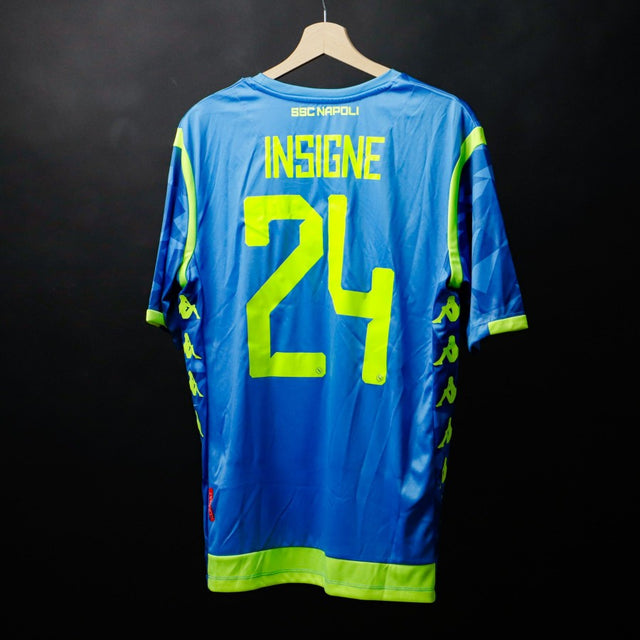 maglia home replica napoli kappa insigne 24 2018/2019 by KAPPA - Home