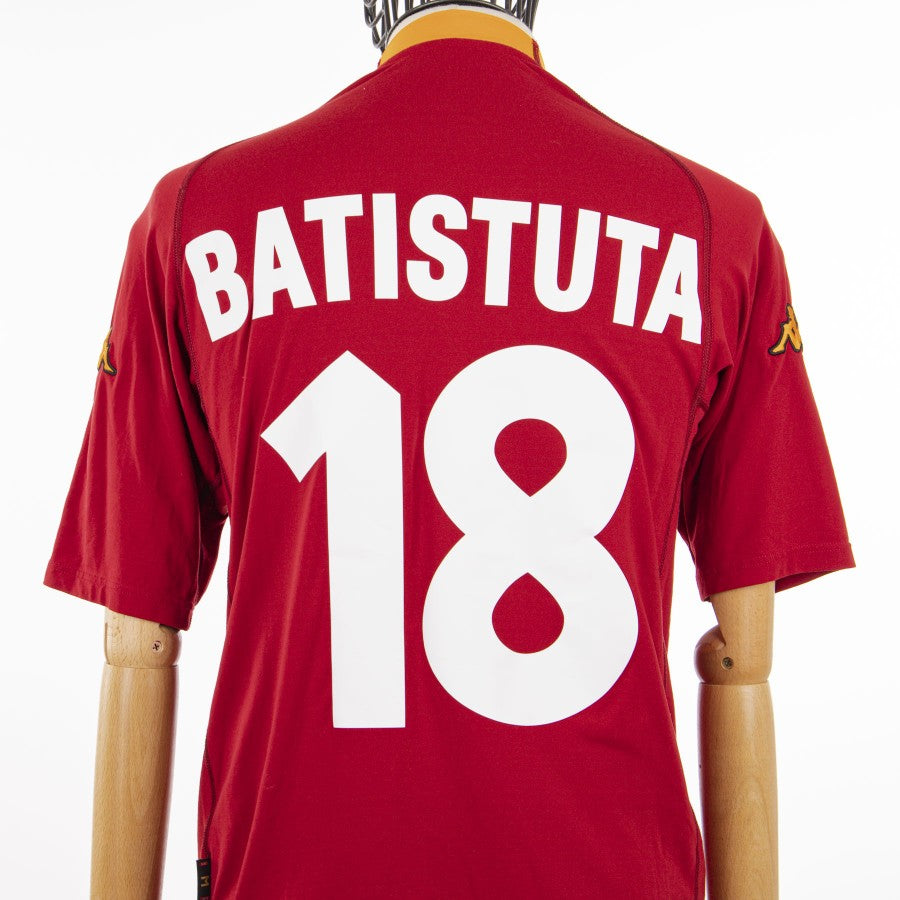 Maglia home Roma Kappa 2000/2001 Batistuta 18 by KAPPA - Home (10)