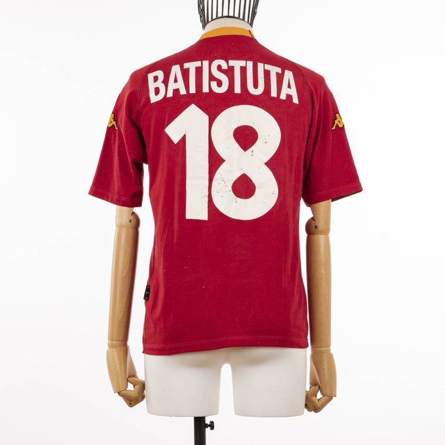 Maglia home Roma Kappa Batistuta 18 2000/2001 by KAPPA - Home