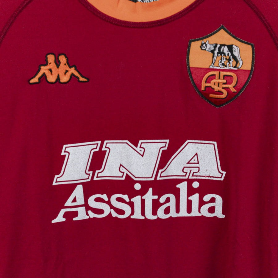 Maglia Home Roma Kappa Batistuta n18 2000/2001 by KAPPA - Home (9)
