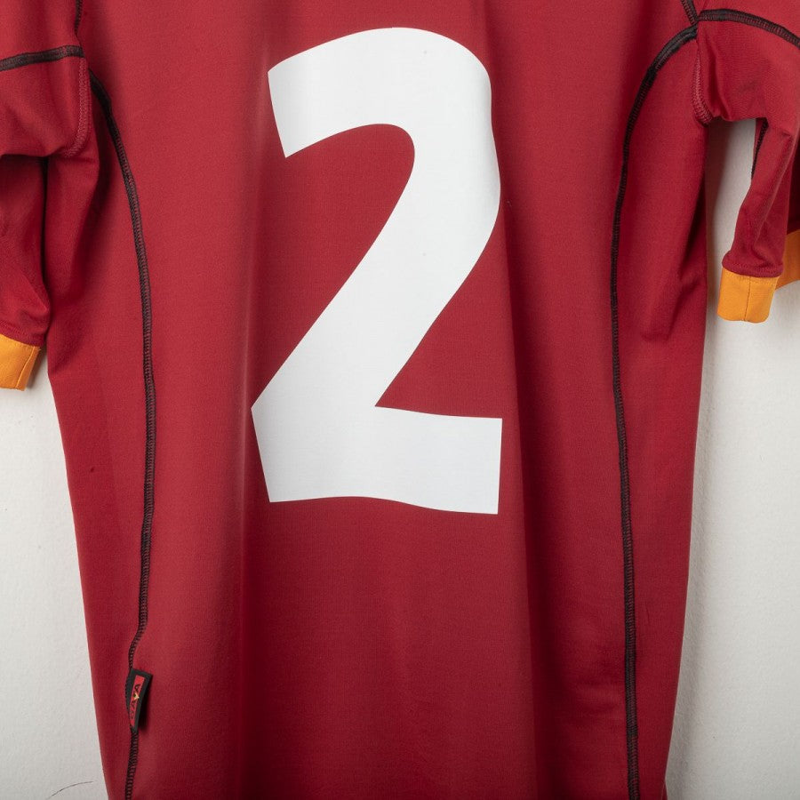 Maillot Vintage AS Roma 2001/2002 – Kappa Montella N°9 – Taille XL