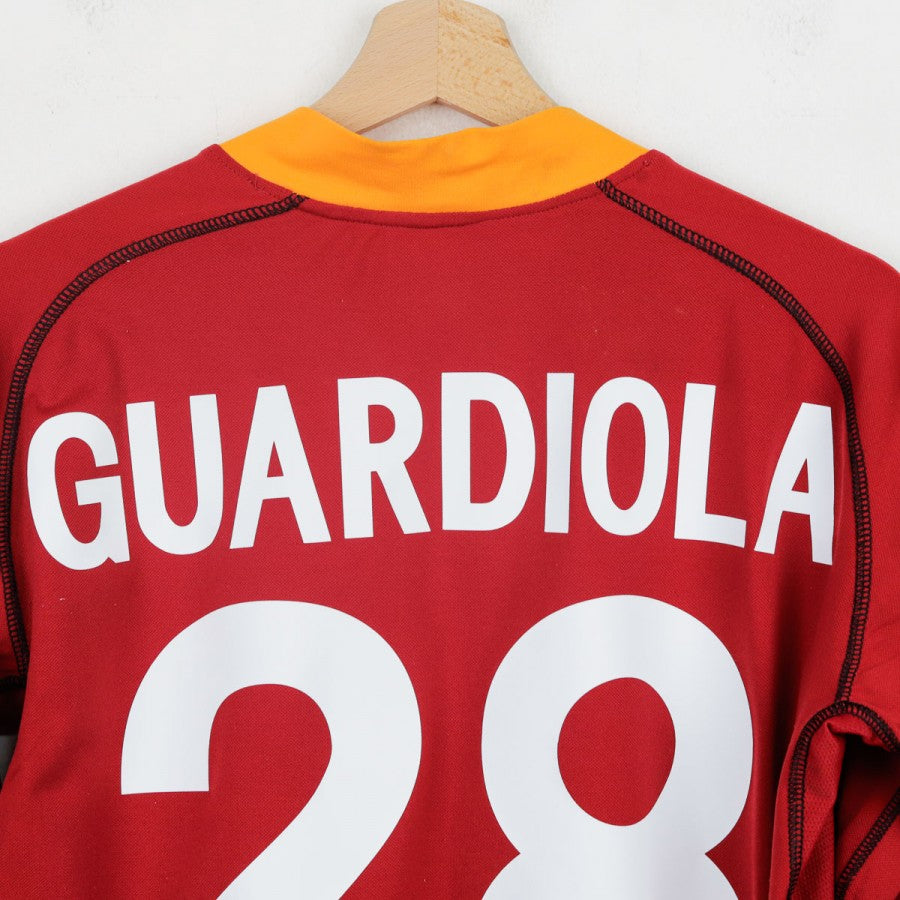 Maglia Home Roma Kappa Guardiola 28 2002/2003 by KAPPA - Home (13)