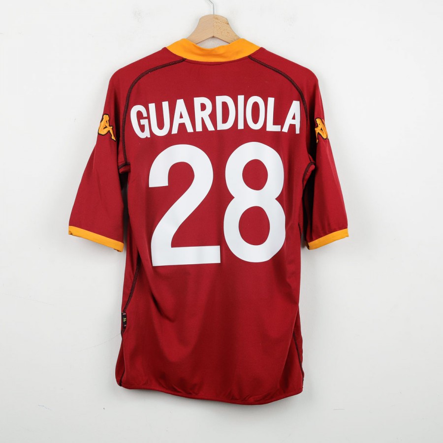 Maglia Home Roma Kappa Guardiola 28 2002/2003 by KAPPA - Home