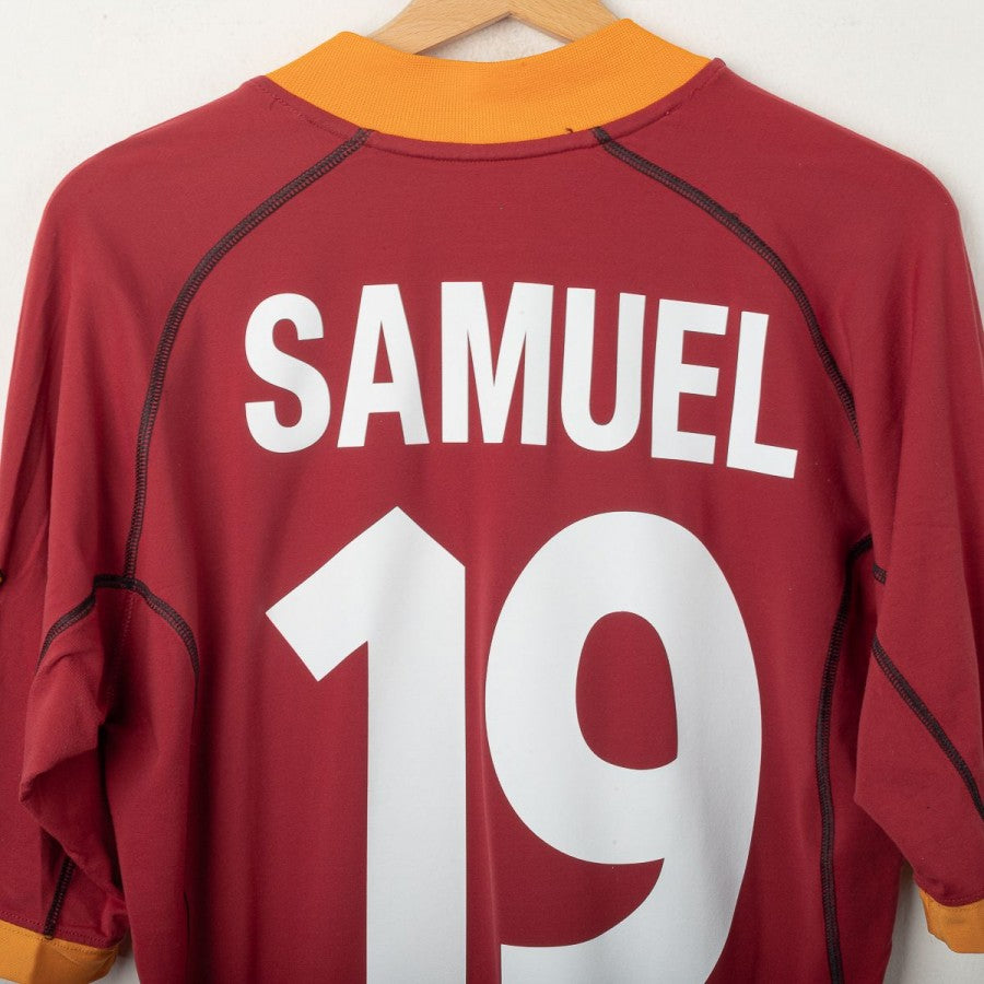 Maglia Home Roma Kappa Samuel n19 2001/2002 by KAPPA - Home (4)