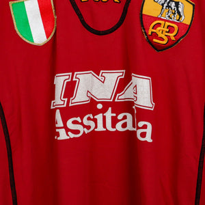maglia home roma kappa totti 10 2001/2002 by KAPPA - Home (12)