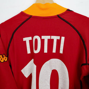 maglia home roma kappa totti 10 2001/2002 by KAPPA - Home (4)