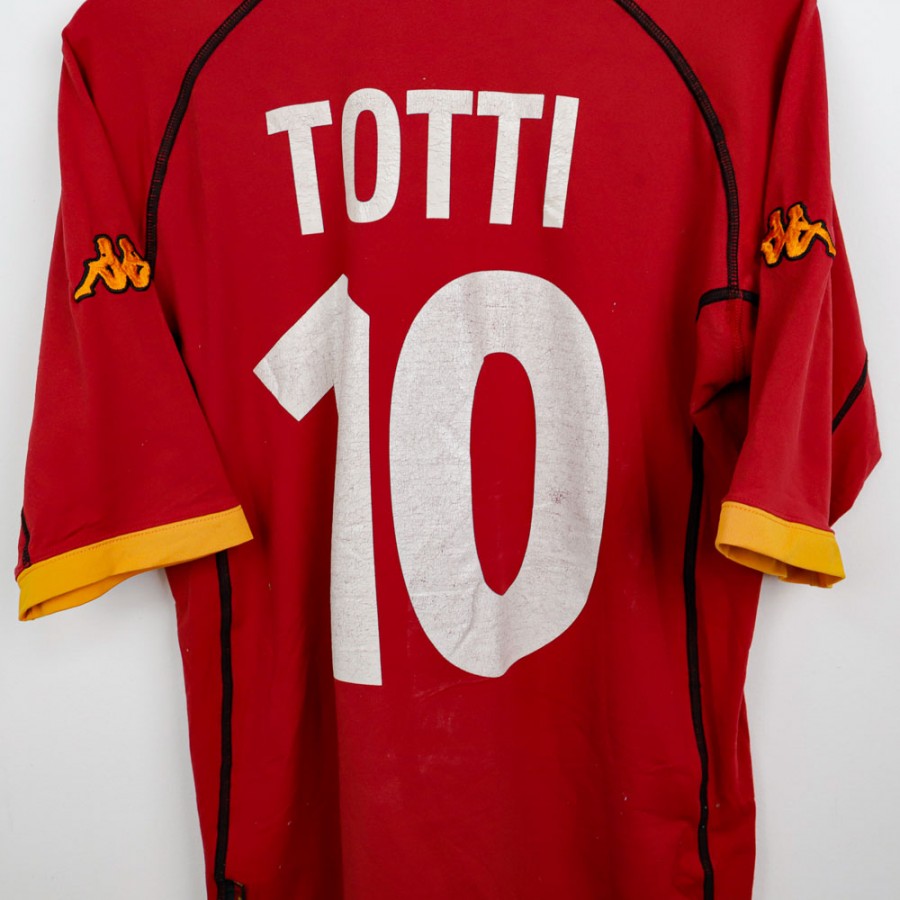 maglia home roma kappa totti 10 2001/2002 by KAPPA - Home (5)