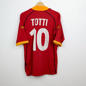 maglia home roma kappa totti 10 2001/2002 by KAPPA - Home