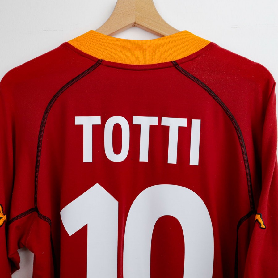 maglia home roma kappa totti 10 2001/2002 by KAPPA - Home (4)