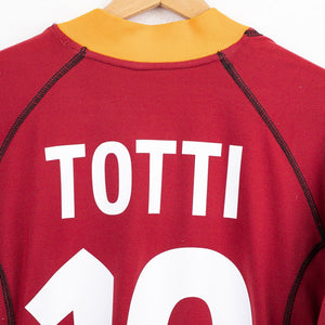 maglia home roma kappa totti 10 2001/2002 by KAPPA - Home (4)