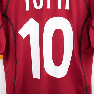 maglia home roma kappa totti 10 2001/2002 by KAPPA - Home (5)