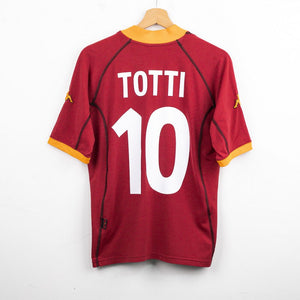 maglia home roma kappa totti 10 2001/2002 by KAPPA - Home