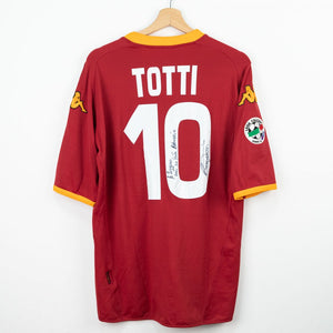 Maglia Home Roma Kappa Totti 10 2007/2008 autografata by KAPPA - Home