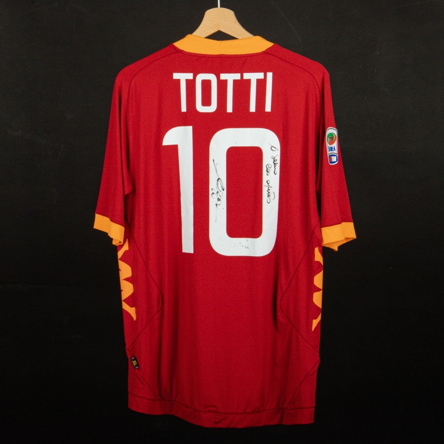 maglia home roma kappa totti 10 2011/2012 autografata by KAPPA - Home