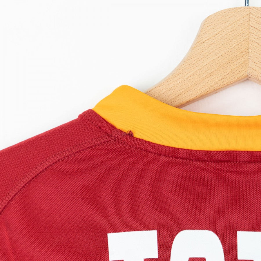 maglia home roma kappa totti 10 autografata 2007/2008 by KAPPA - Home (5)