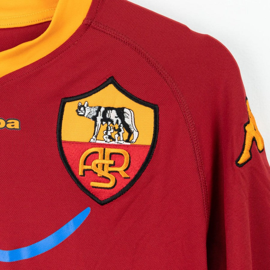maglia home roma kappa totti 10 autografata 2007/2008 by KAPPA - Home (9)
