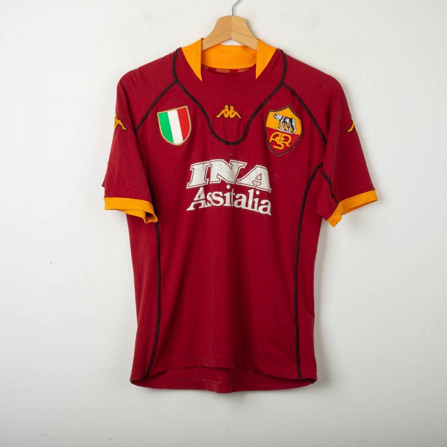 Roma Kappa Totti 10 2001/2002 Home Shirt