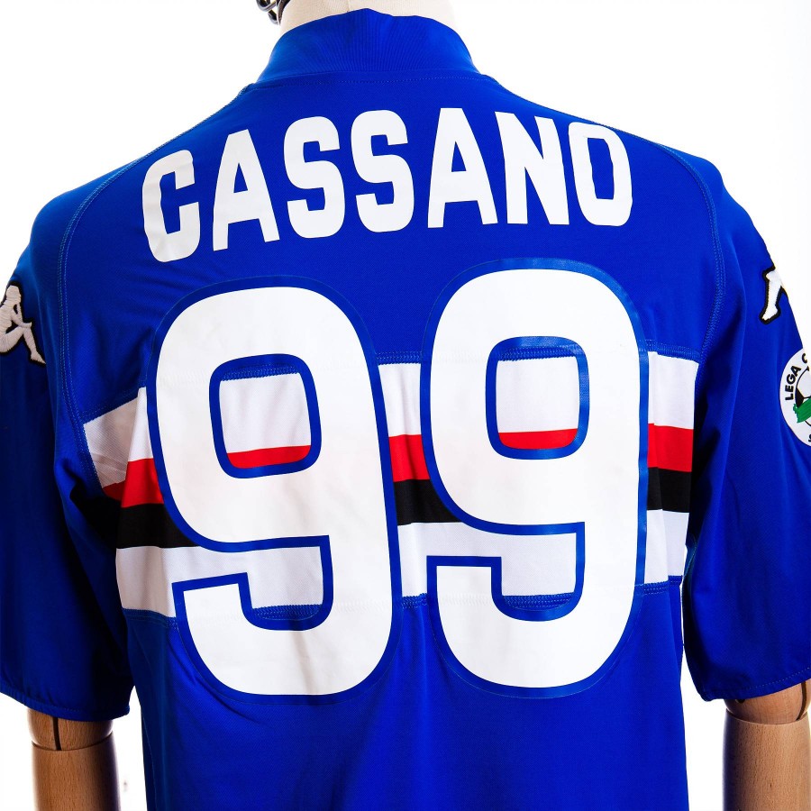 maglia home sampdoria cassano 99 2009/2010 by KAPPA - Home (7)