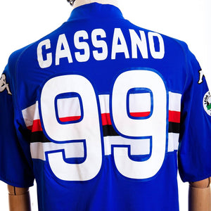 maglia home sampdoria cassano 99 2009/2010 by KAPPA - Home (7)