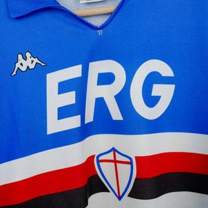 maglia home sampdoria kappa 1988/1989 by KAPPA - Home (13)