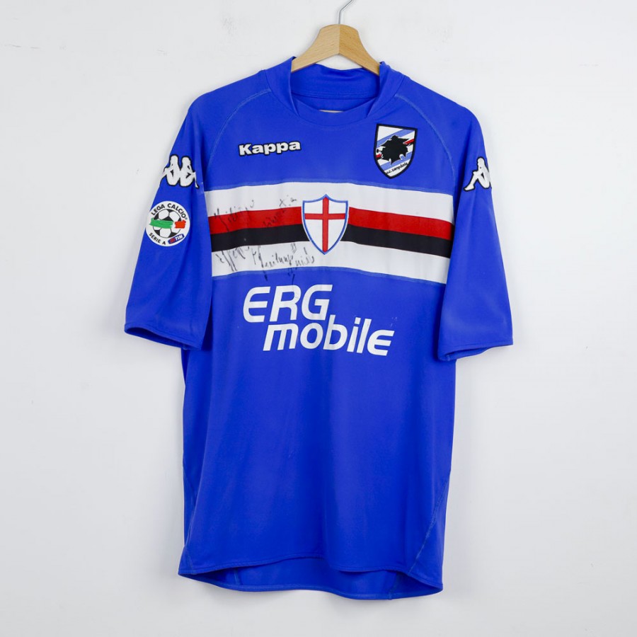 Maglia Home Sampdoria Kappa Marilungo 89 2008/2009 by KAPPA - Home (2)