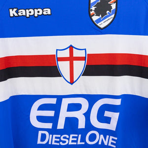maglia home sampdoria kappa quagliarella 27 2006/2007 by KAPPA - Home (10)