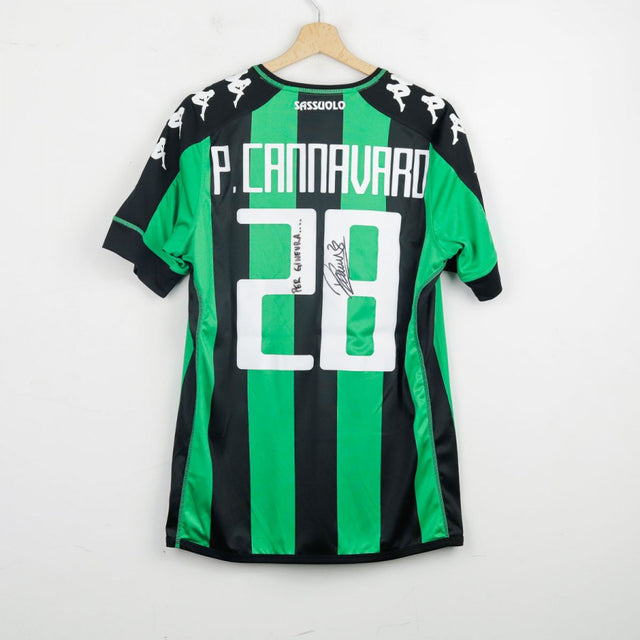 Maglia Home Sassuolo Kappa P. Cannavaro 28 2016/2017 by KAPPA - Home