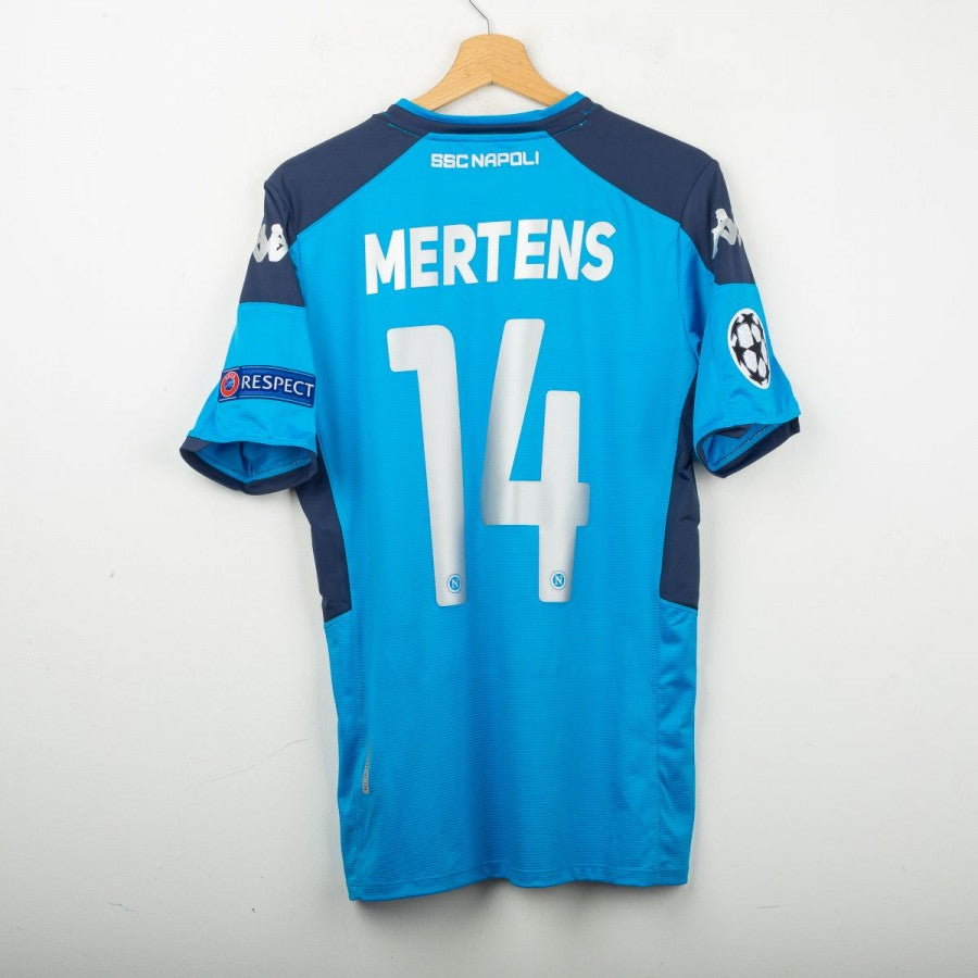 Napoli Kappa Home Shirt Mertens 14 Champions League 2019/2020