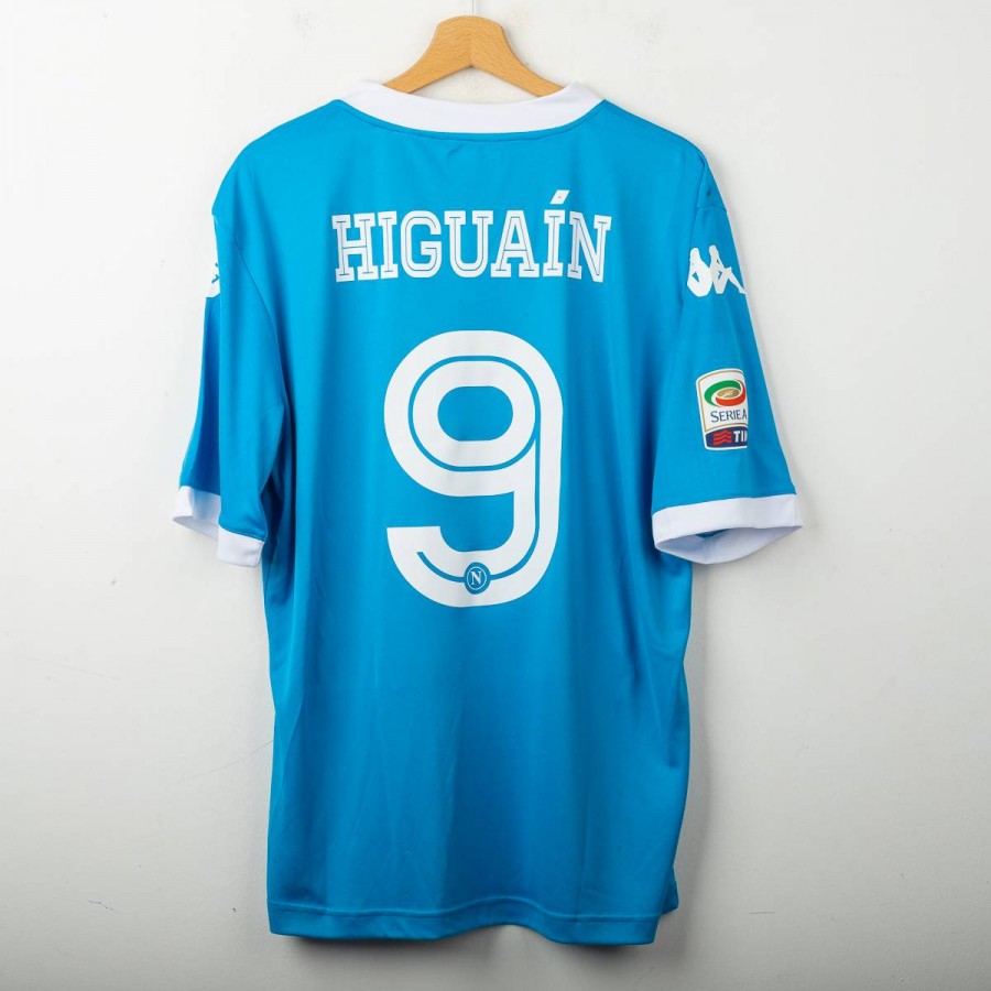 Maglia Napoli Home Kappa Higuaín 9 2015/2016 by KAPPA - Home