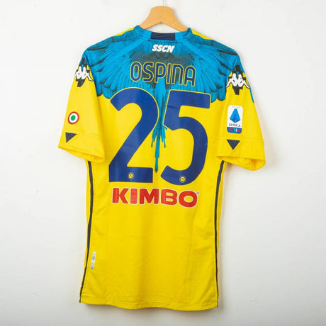 maglia napoli marcelo burlon kappa Ospina 25 N°140/200 2020/2021 by KAPPA - Home