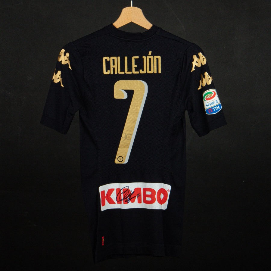 maglia third napoli kappa callejón 7 2016/2017 autografata by KAPPA - Home