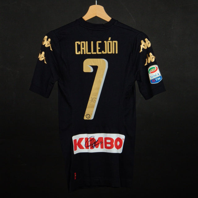 maglia third napoli kappa callejón 7 2016/2017 autografata by KAPPA - Home