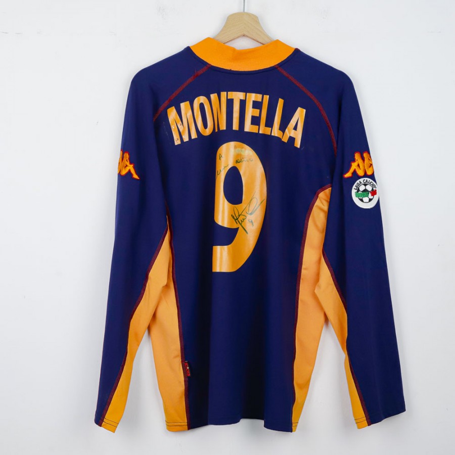 Maglia Third Roma Kappa Montella n9 2001/2002 by KAPPA - Home
