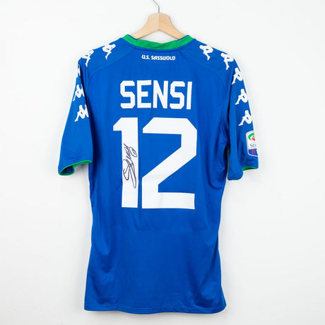 maglia tird Sassuolo Kappa Sensi 12 2017/2018 autografata by KAPPA - Home