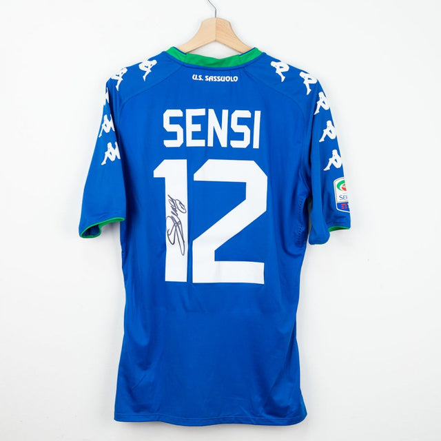 maglia tird Sassuolo Kappa Sensi 12 2017/2018 autografata by KAPPA - Home