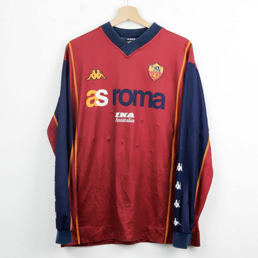 2000/2001 Roma Kappa INA Assitalia Training Shirt