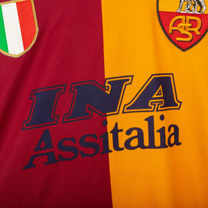 Maglia Uefa Roma Kappa Panucci 14 2001/2002 by KAPPA - Home (17)